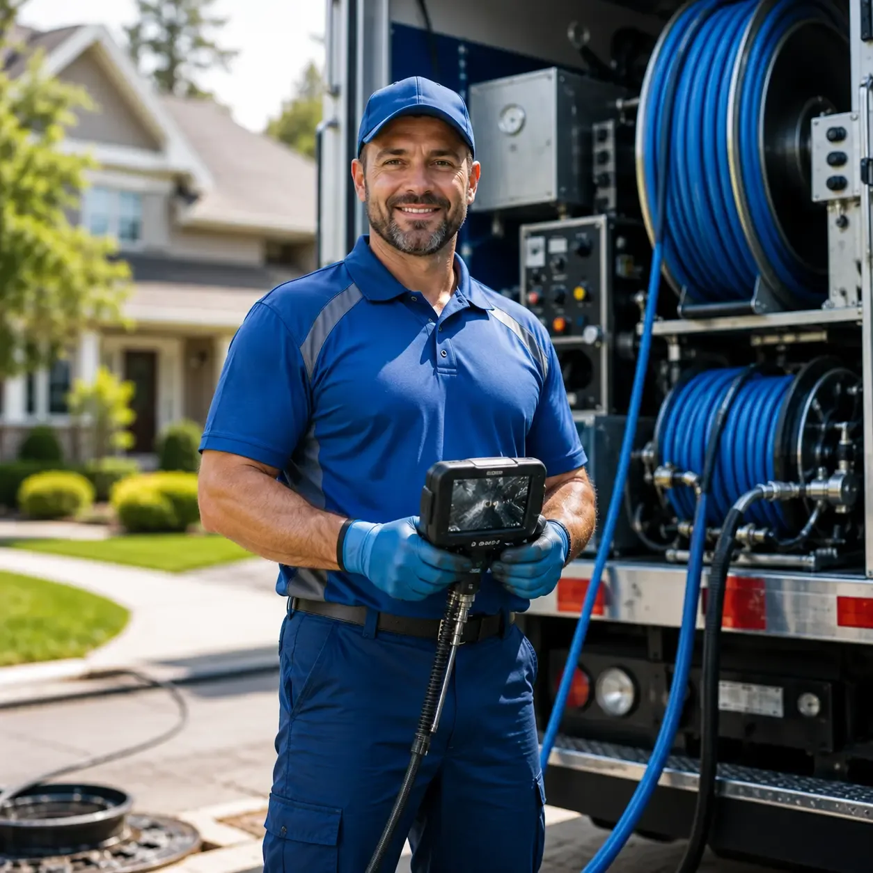 Local outdoor drain cleaning specialists in Abrams, WI